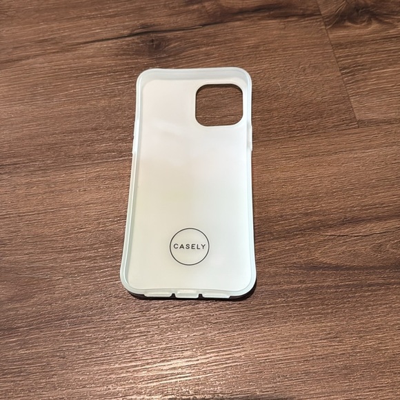 Casely iPhone 12 Max Opposites Attract Day & Night Colorblock Mountain Case - Picture 2 of 4